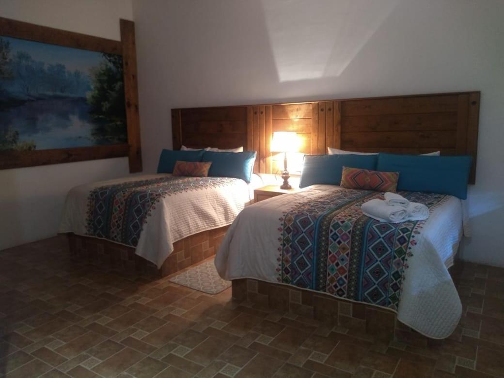 Hotel Hacienda Las Marias Meoqui Exteriér fotografie